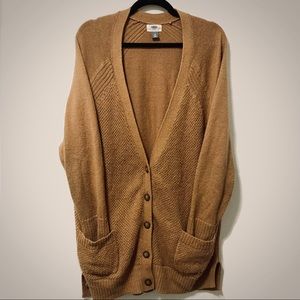 Old Navy Camel knit cardigan